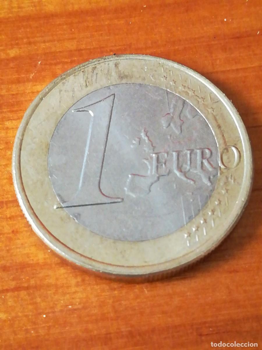 Monedas con errores: moneda 1 euro Espa&ntilde;a 2020 error - Foto 3