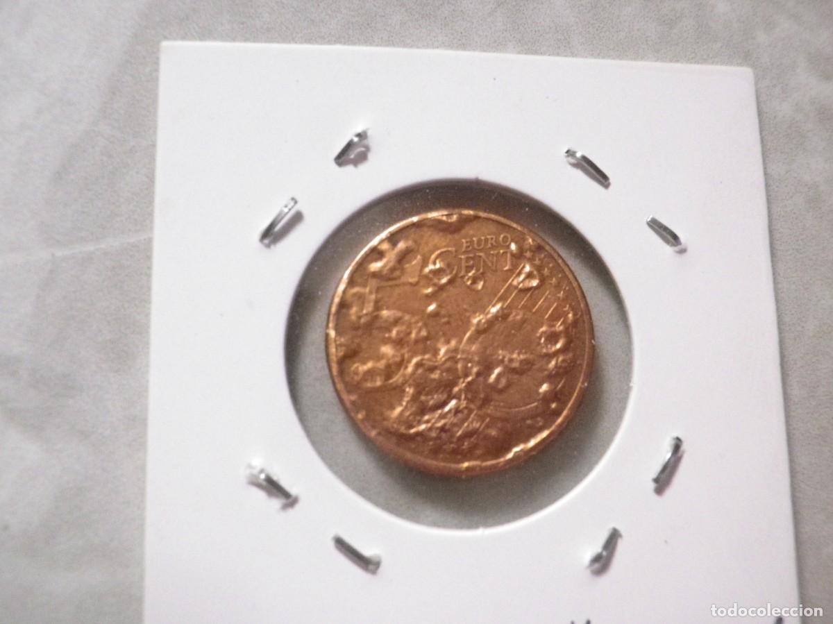 Monedas con errores: MONEDA DE 5 CENTIMOS RARA CON ERROR DE FUNDICION EXCESO DE METAL EN LAS 2 CARAS - Foto 9