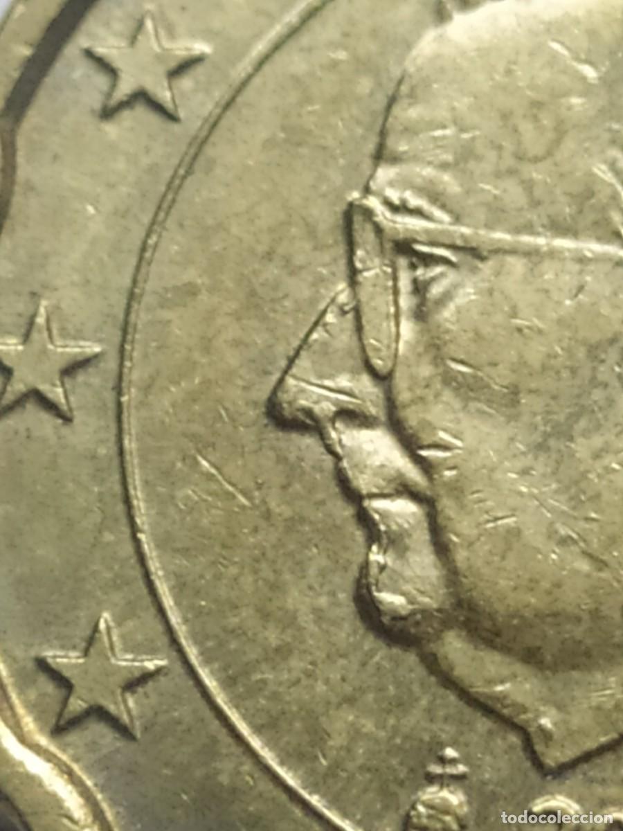 Monedas con errores: ## ERROR # B&eacute;lgica 20 c&eacute;ntimos 2011 con un curioso Exceso ## - Foto 2