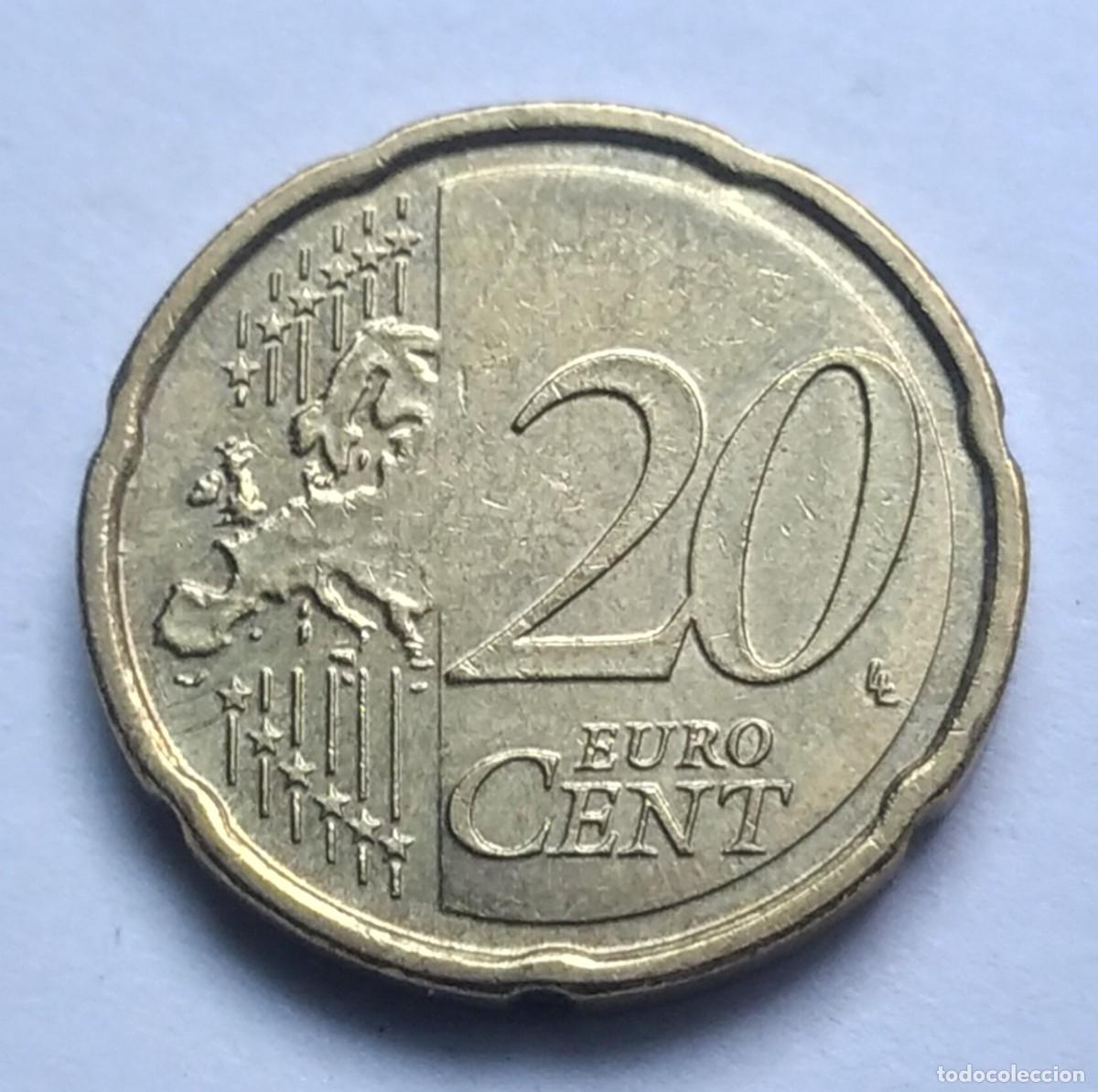Monedas con errores: ## ERROR # B&eacute;lgica 20 c&eacute;ntimos 2011 con un curioso Exceso ## - Foto 3
