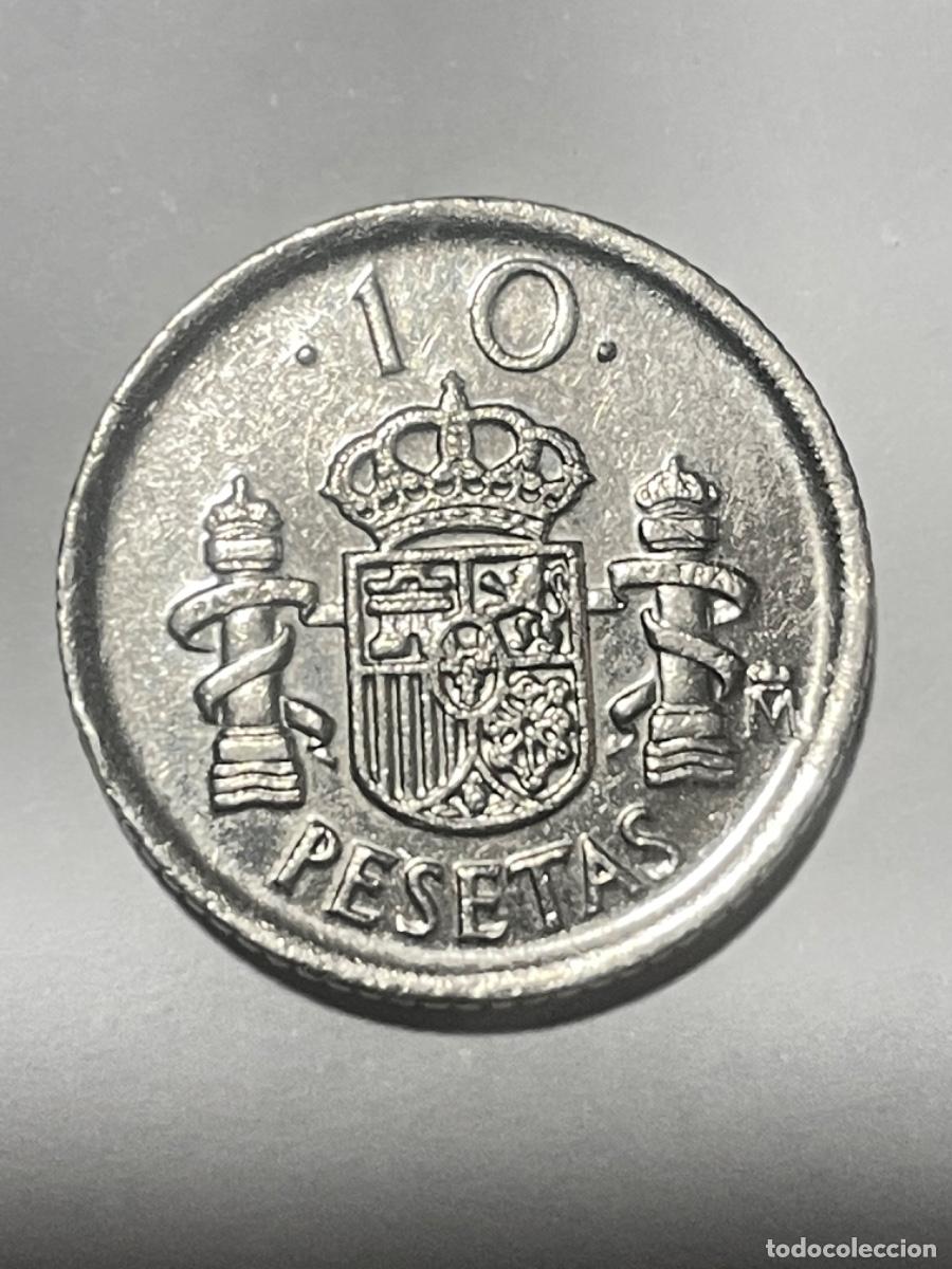 Monedas con errores: * ERROR * 10 ptas 1992. SIN GRAFILA DE PUNTOS EN EL REVERSO - Foto 1
