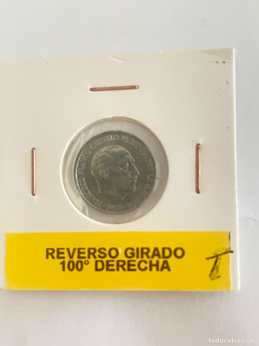 Monedas con errores: * ERROR * 10 c&eacute;ntimos 1959 GIRADA 100&bull; A LA DERECHA - Foto 1