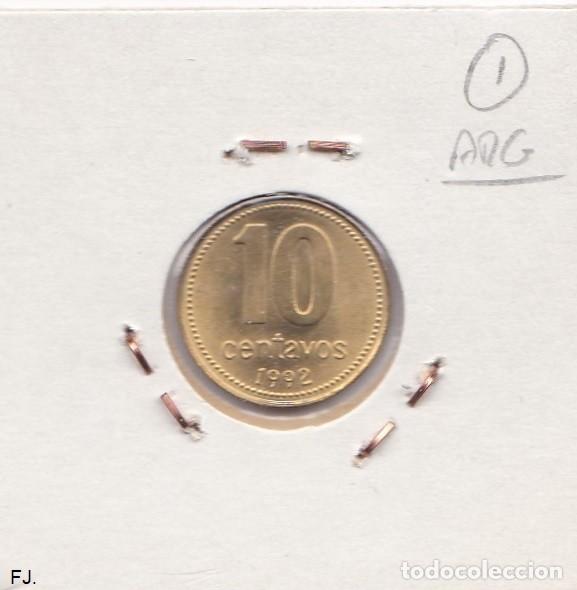 Monedas con errores: Moneda 10 Cents 1994 Argentina. Error, Descentrada. S/C. - Foto 2