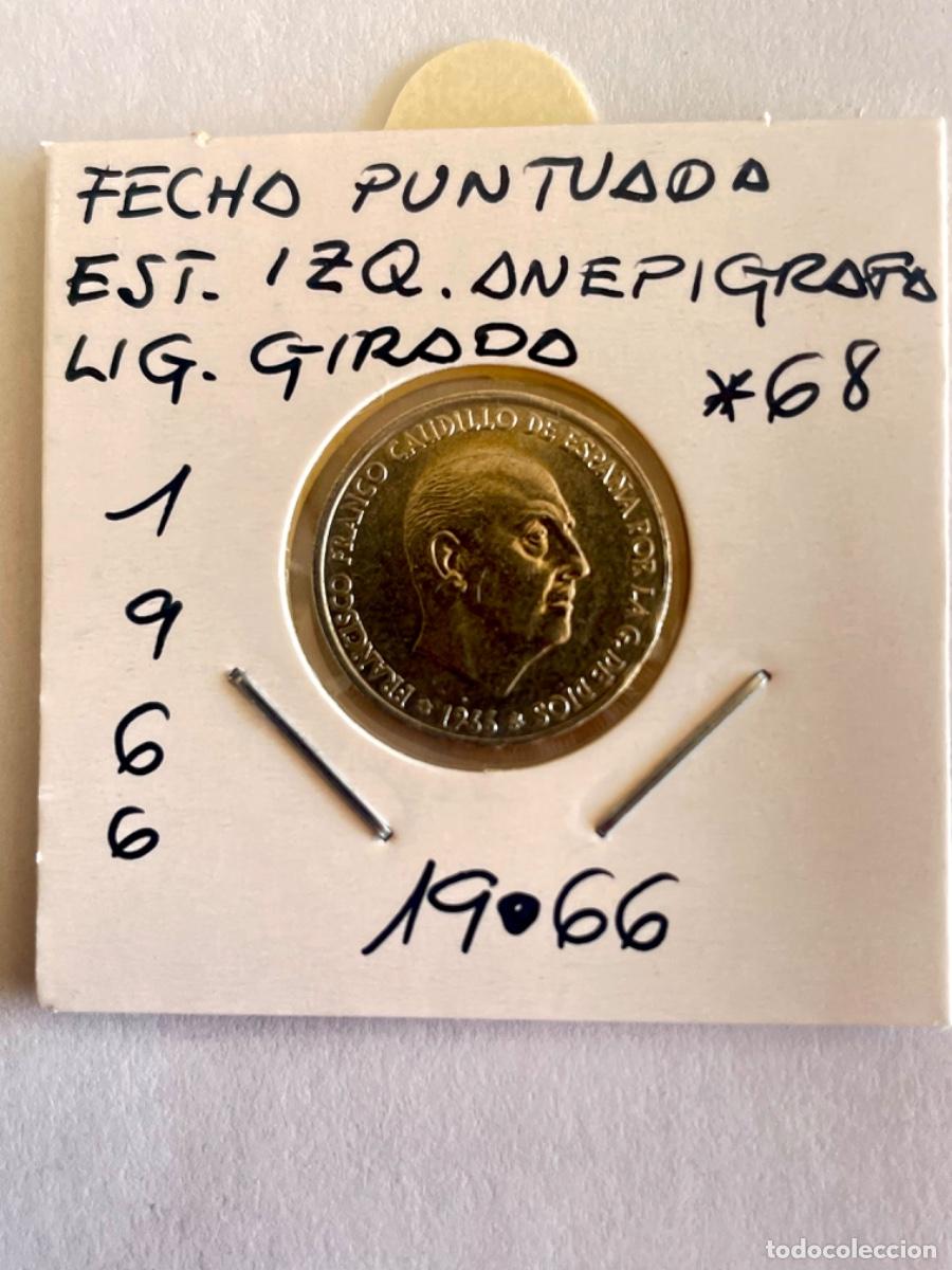 Monedas con errores: * ERROR * 50 CENT 1966*68. ERROR MULTIPLE - Foto 1