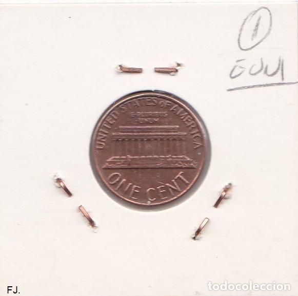 Monedas con errores: Moneda 1 Cent 1981 E Unidos. Error, Descentrada. Mbc. - Foto 2