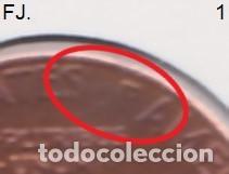 Monedas con errores: Moneda 1 Cent 1993-D E Unidos. Error, Cu&ntilde;o Desgastado. Rev Ebc. - Foto 3
