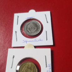 Monedas con errores: MONEDA 5 PESETAS 1957 SEPMENTADA
