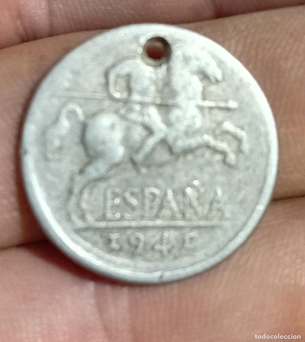 Monedas con errores: Error en desplazamiento. 10 cts 1941 - Foto 1