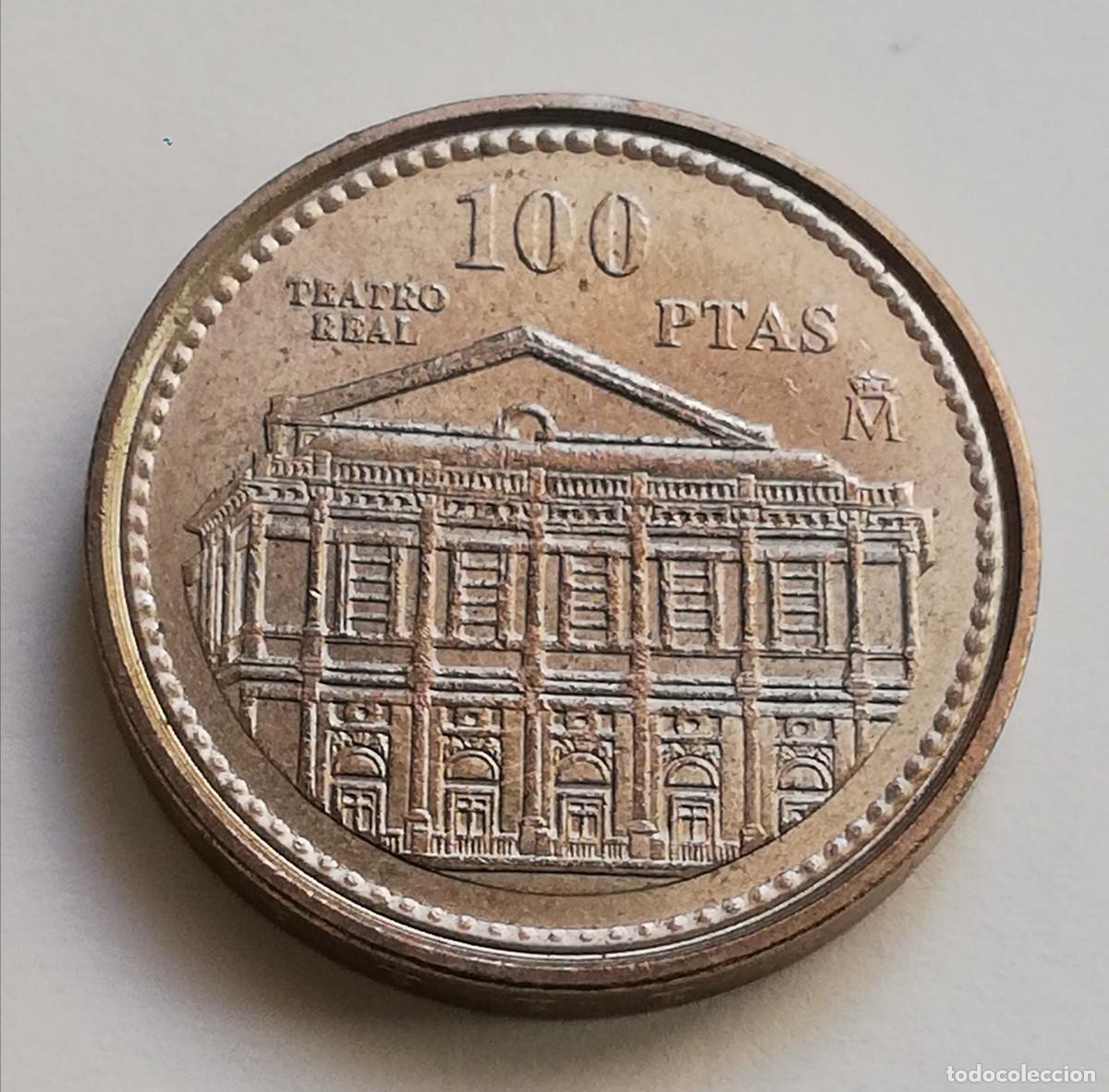 Monedas con errores: ## ERROR ## 100 Pesetas 1997 Perlas unidas ## - Foto 1