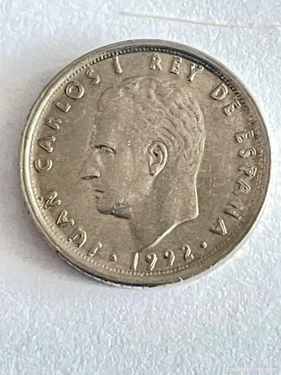 Monedas con errores: * ERROR * 10 pesetas a&ntilde;o 1992. LEYENDA DE ANVERSO REMARCADA - Foto 1