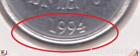 Monedas con errores: Moneda 5 Centavos 1994 Brasil. Error, Doble Listel, Anv y Rev Mbc. - Foto 4