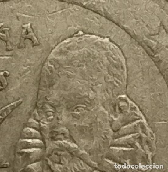 Monedas con errores: 20 CENTIMOS ESPA&Ntilde;A 1999 CERVANTES, CON EXCESO DE METAL, MONEDA CON ERROR - Foto 2