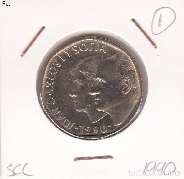 Monedas con errores: Moneda 500 Ptas 1990 J Carlos. Error, Listel Labiado. Rev S/C. - Foto 1