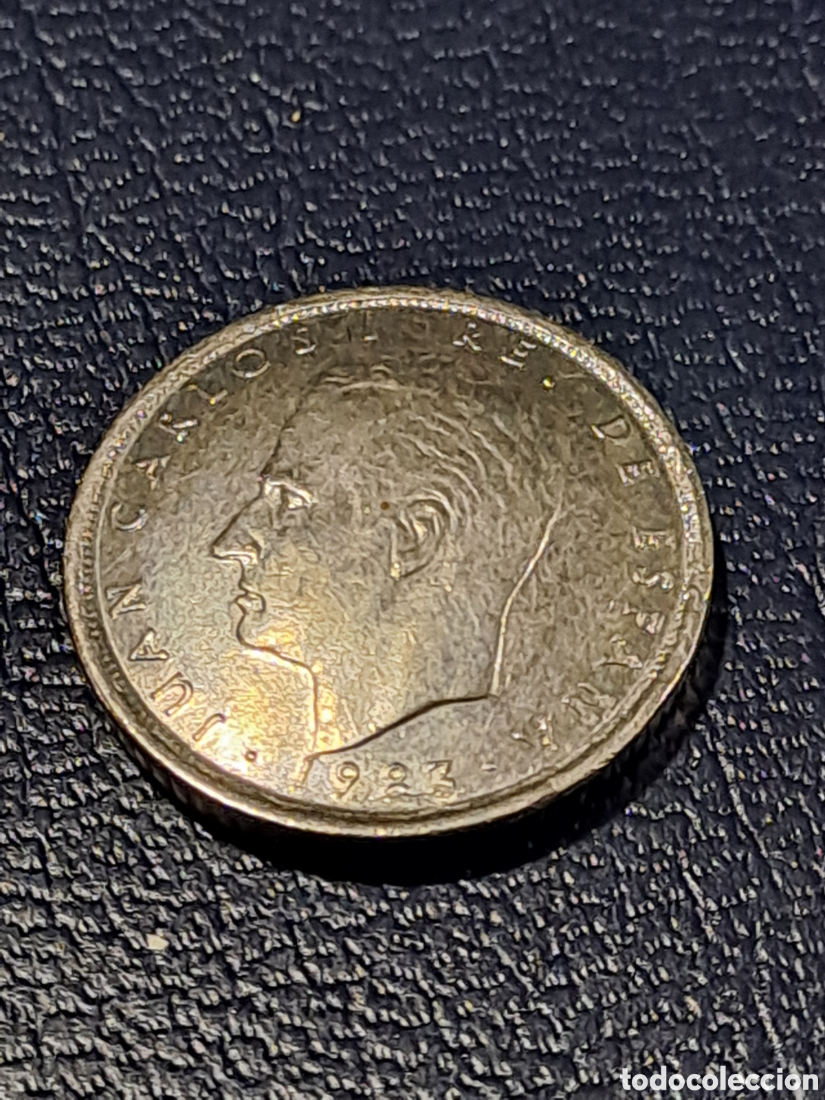 Monedas con errores: Error abombada 10 pts 1983 - Foto 2