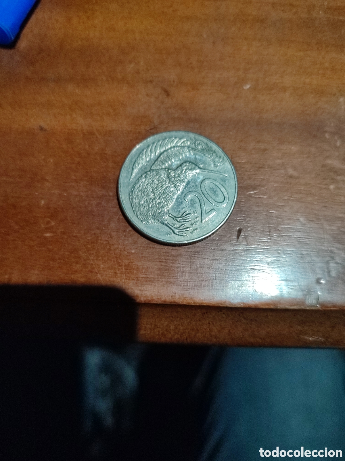 Monedas con errores: New zealand 20 centavos 1987 eitzabel II - Foto 1