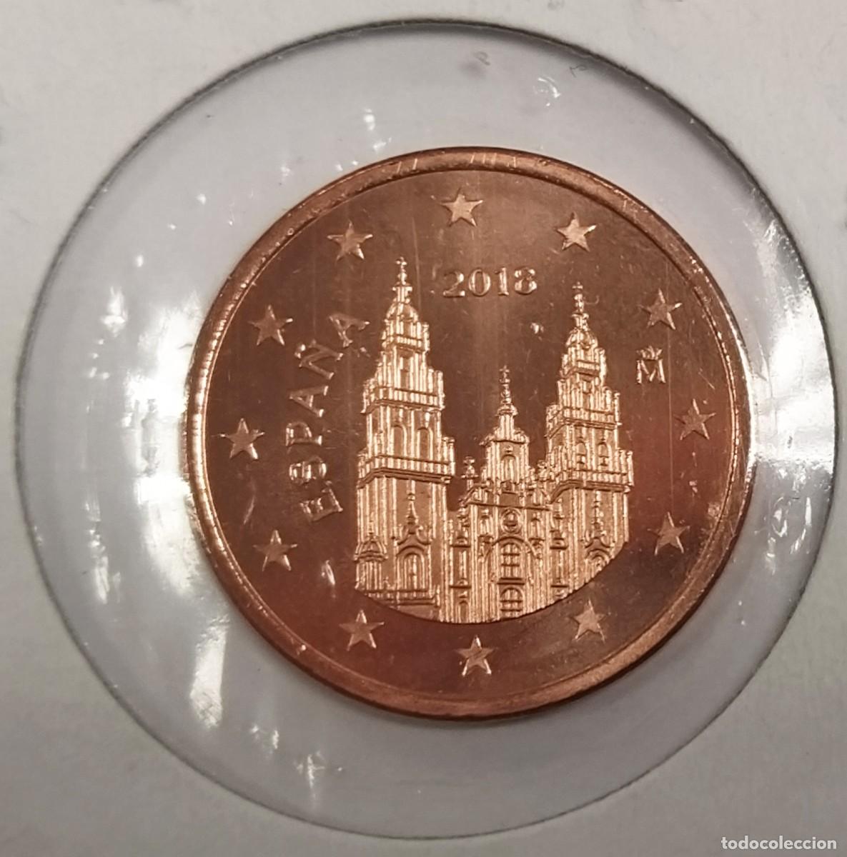Monedas con errores: 2 x 5 CENT ESPA&Ntilde;A 2018 VARIANTE REVERSO - RARAS - Foto 6