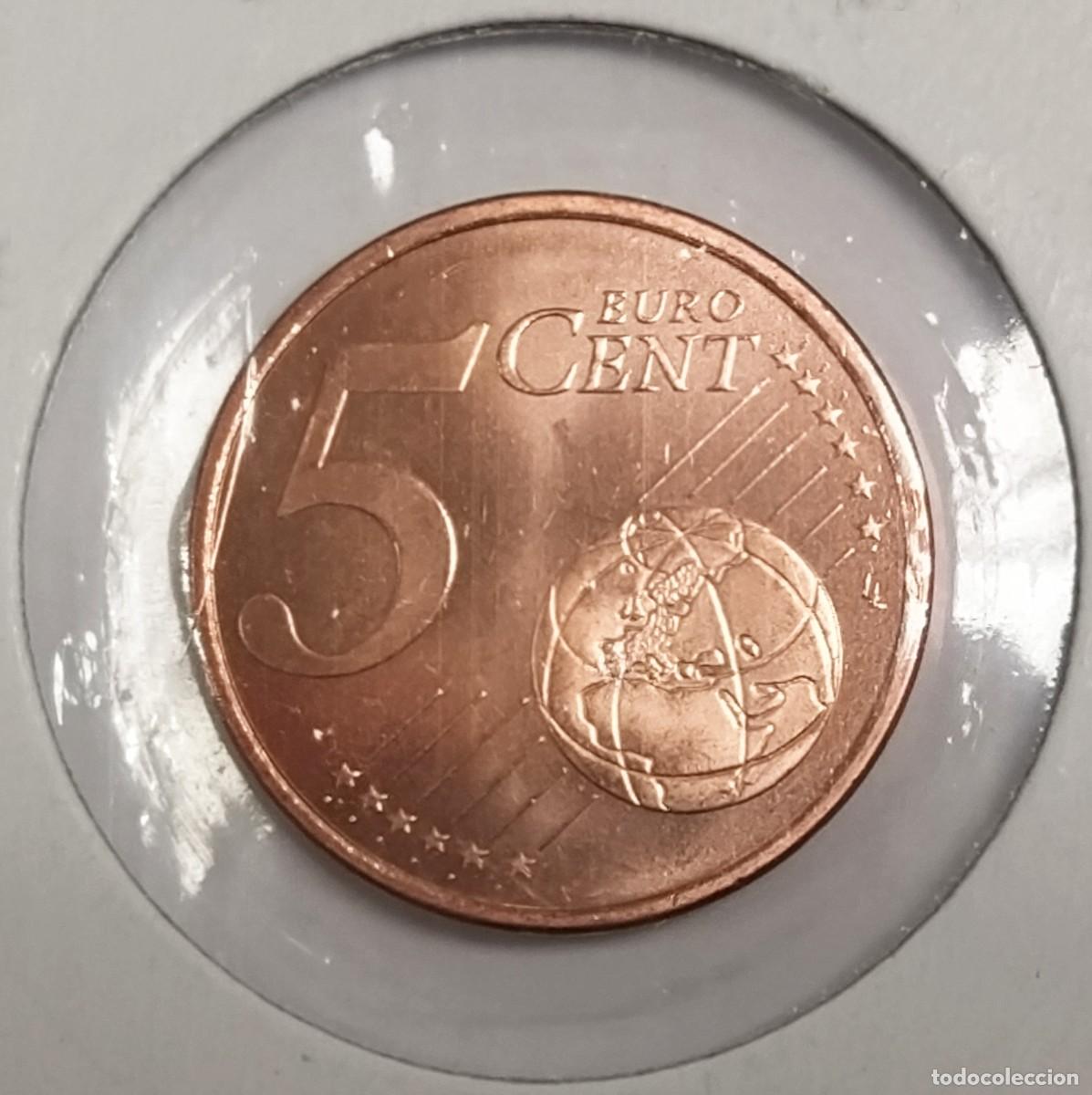 Monedas con errores: 2 x 5 CENT ESPA&Ntilde;A 2018 VARIANTE REVERSO - RARAS - Foto 7
