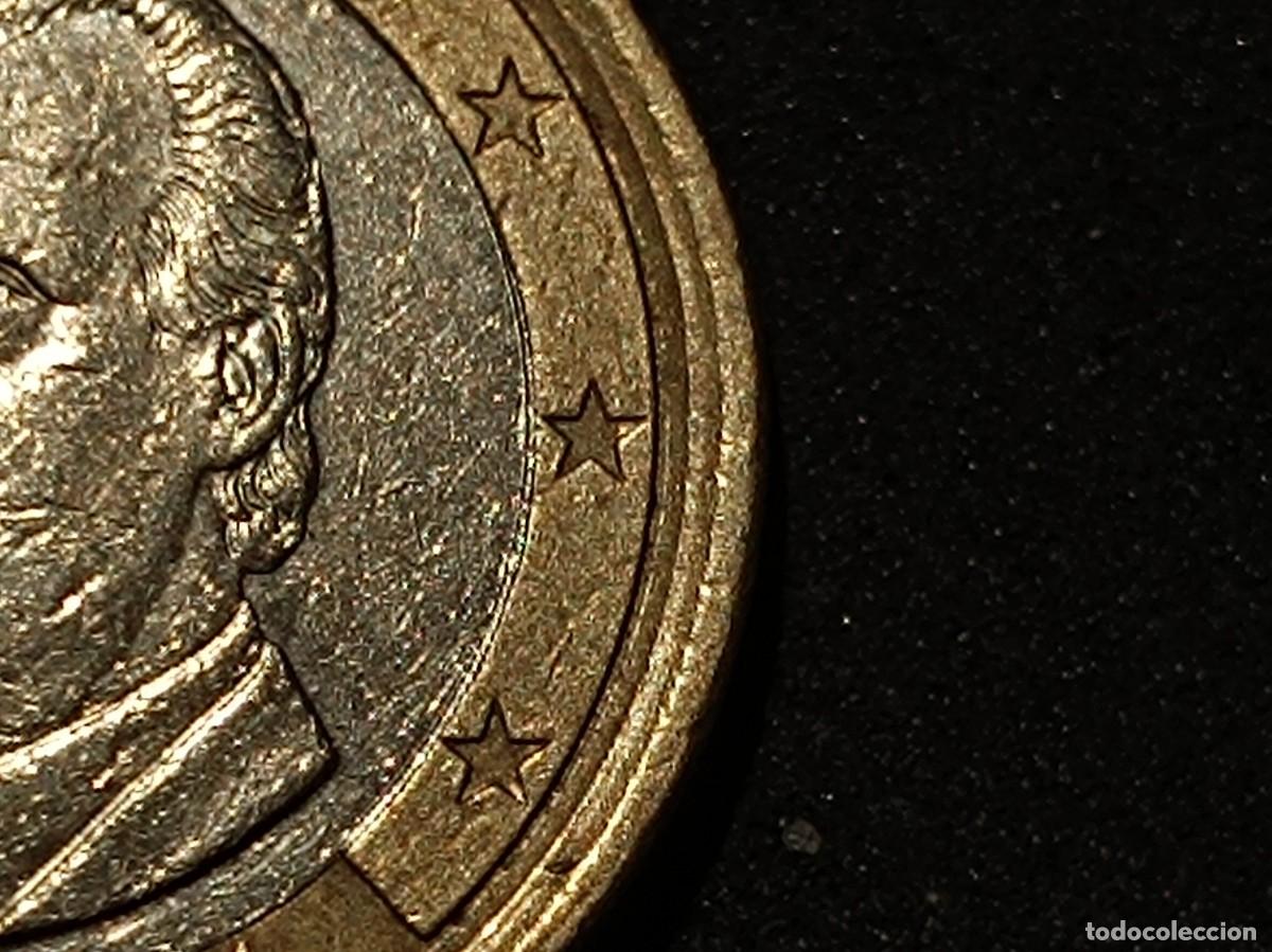 Monedas con errores: UN EURO ESPA&Ntilde;A 2003-DOBLE LISTEL - Foto 1
