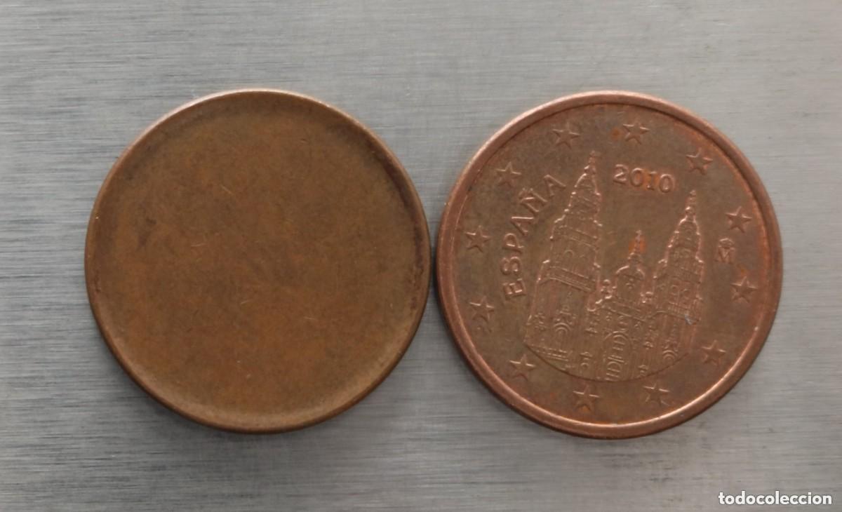 Monedas con errores: COSPEL DE 5 EUROCENT SIN ACU&Ntilde;AR - Foto 3