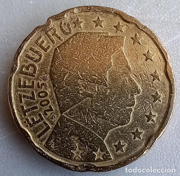 Monedas con errores: 20 CENTIMOS LETZEUERG 2005, CON ERRORES, LUXEMBURGO, MONEDA CON ERROR ? - Foto 1