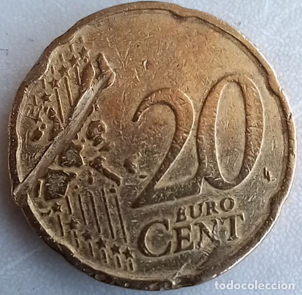 Monedas con errores: 20 CENTIMOS LETZEUERG 2005, CON ERRORES, LUXEMBURGO, MONEDA CON ERROR ? - Foto 2