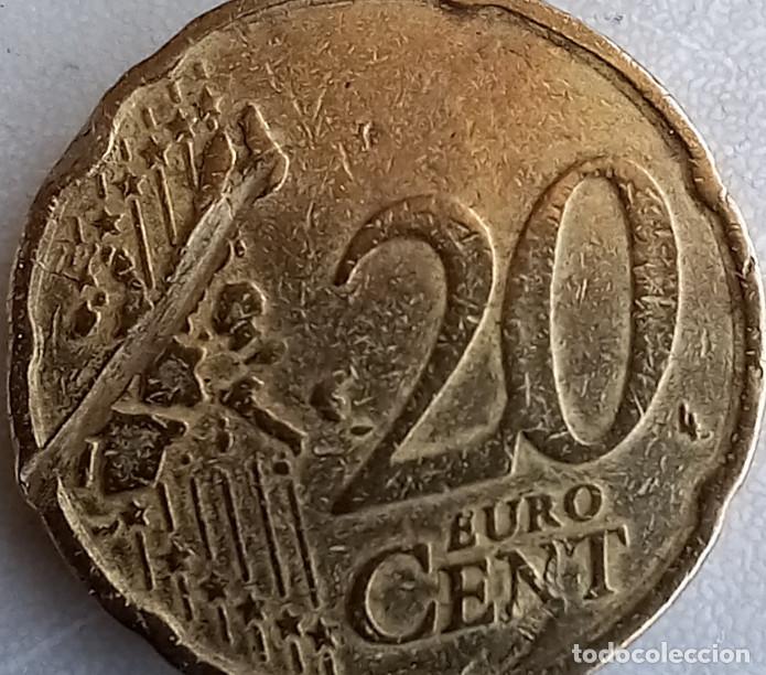 Monedas con errores: 20 CENTIMOS LETZEUERG 2005, CON ERRORES, LUXEMBURGO, MONEDA CON ERROR ? - Foto 3