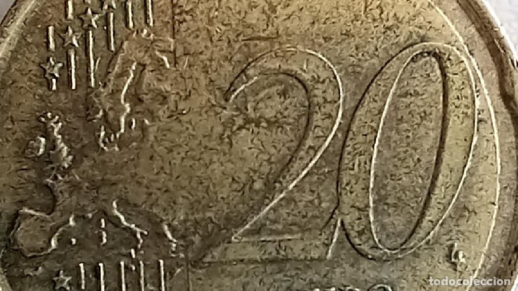 Monedas con errores: 20 CENTIMOS MALTA 2008, MONEDA CON ERROR ? - Foto 3
