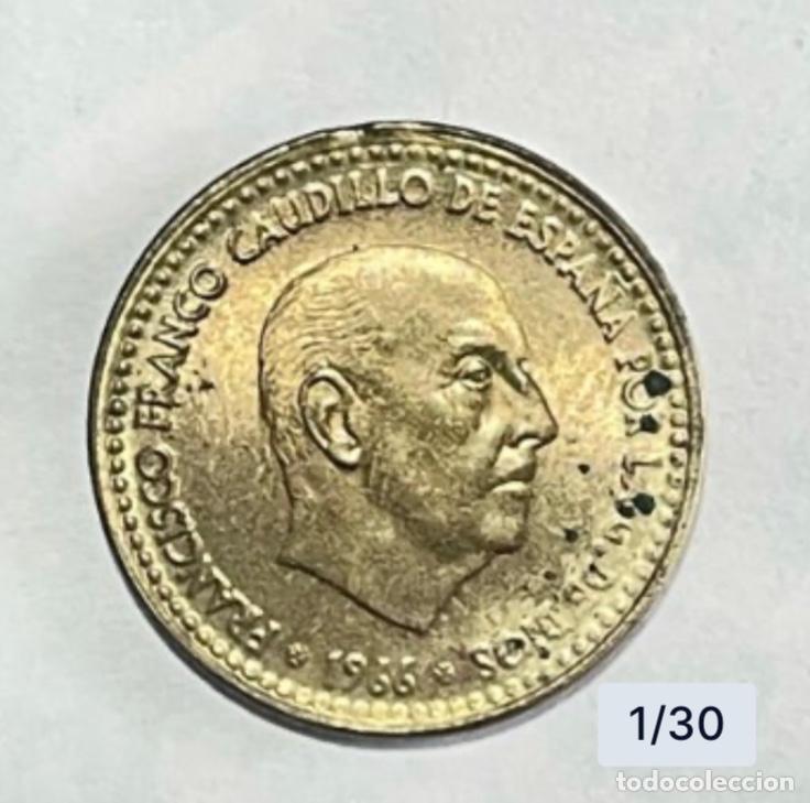 Monedas con errores: * ERROR * 1 PTA 1966*67 CANTO IRREGULAR - Foto 4