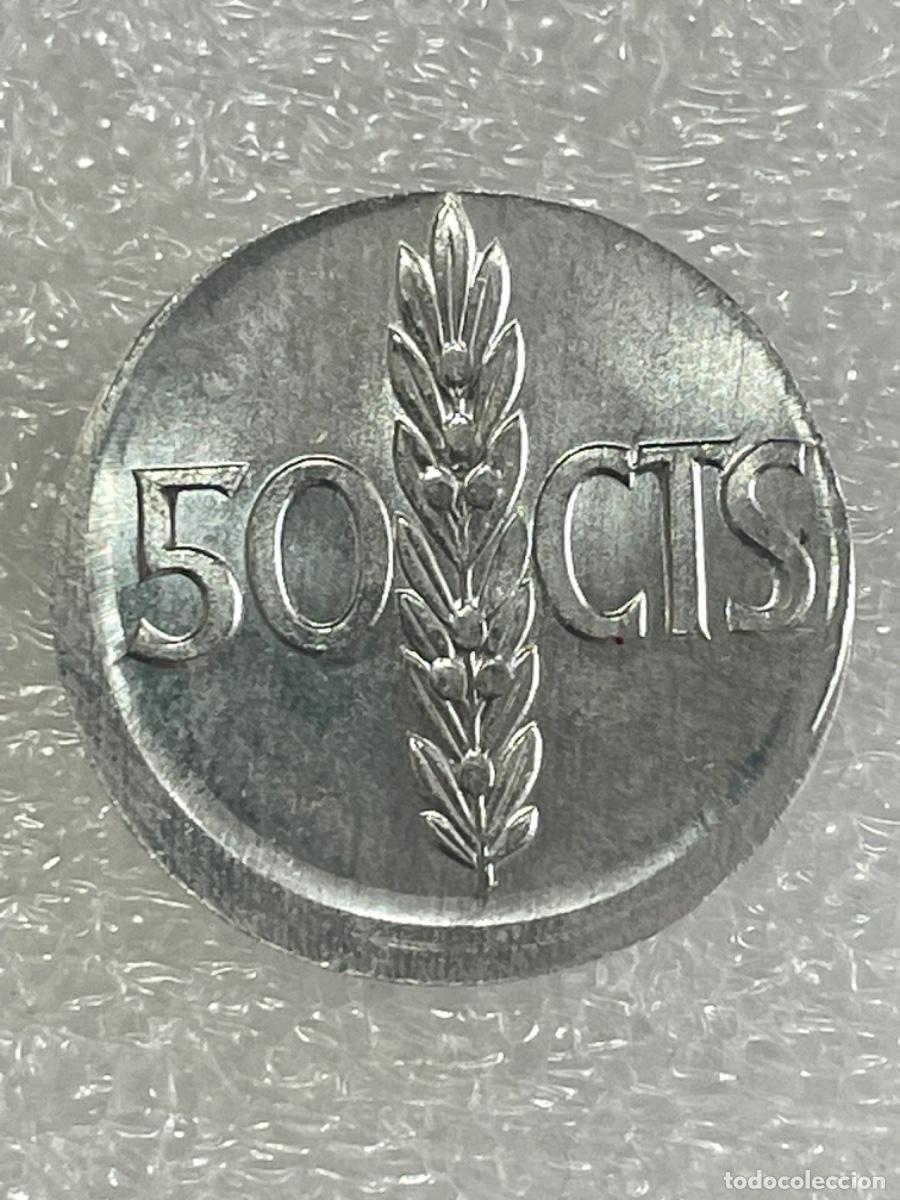 Monedas con errores: * ERROR EXTRAORDINARIO * 50 c&eacute;ntimos 1966*71. M&Oacute;DULO MAYOR - Foto 2