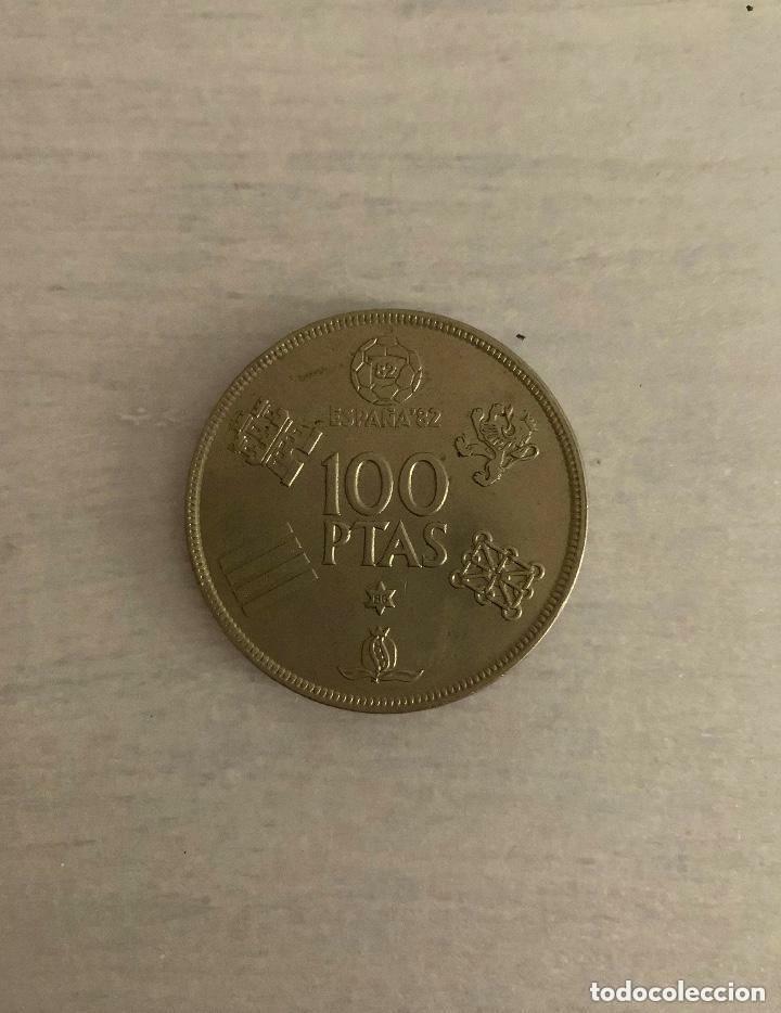 Monedas con errores: Moneda 100 Pesetas - Mundial Espa&ntilde;a 82 - Foto 1