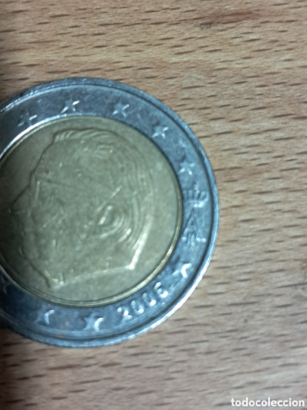 Monedas con errores: Moneda 2 euros B&eacute;lgica 2006 error fallo acu&ntilde;acion - Foto 2