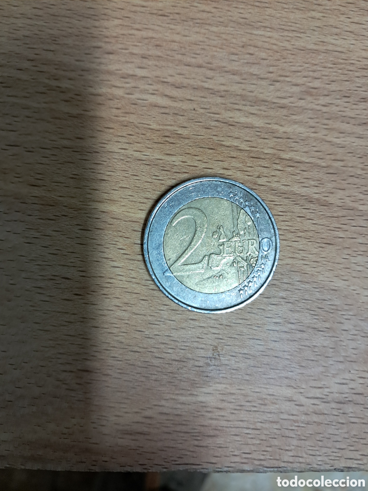 Monedas con errores: Moneda 2 euros B&eacute;lgica 2006 error fallo acu&ntilde;acion - Foto 4
