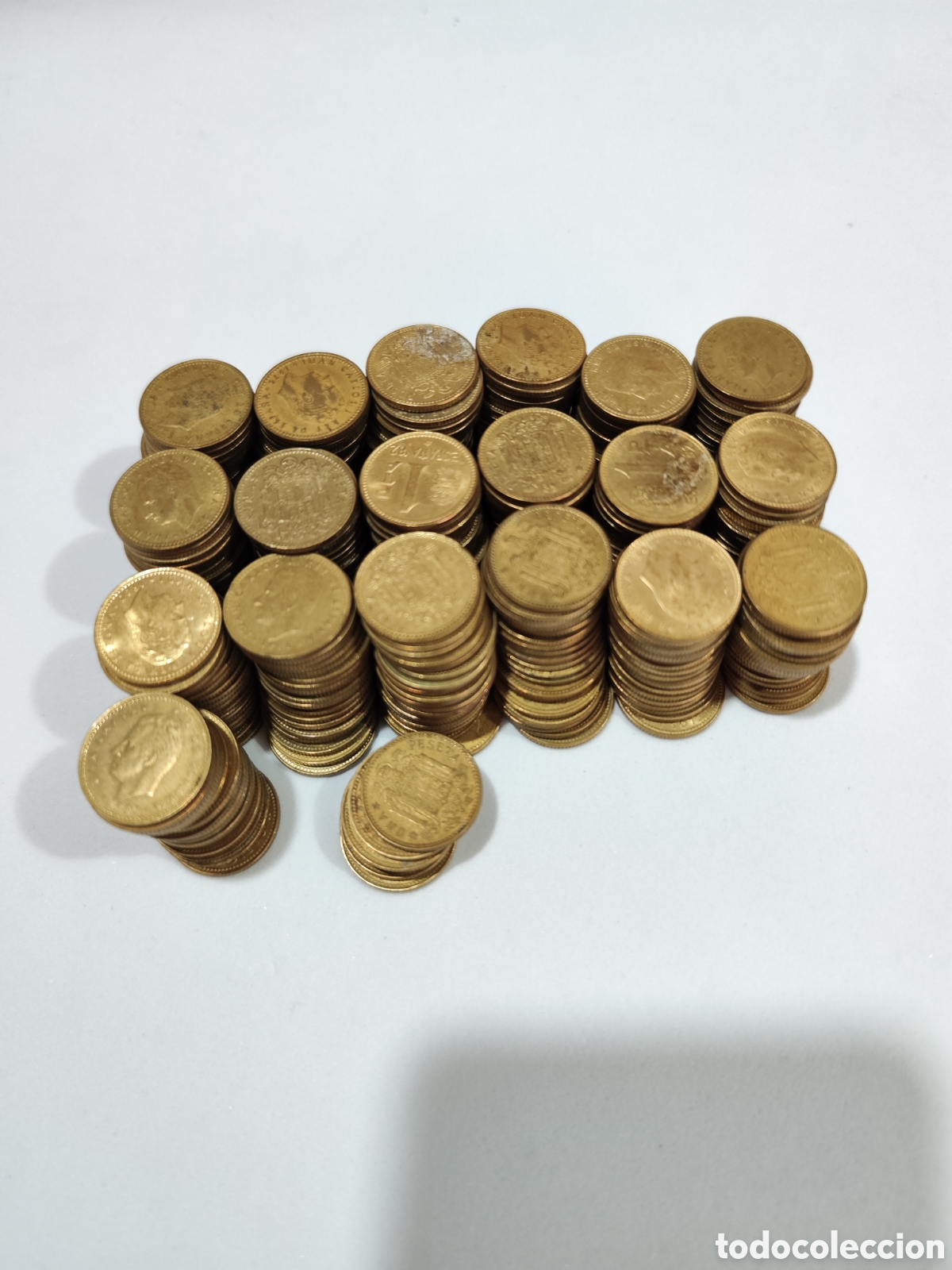 Monedas con errores: MONEDAS ESPA&Ntilde;A LOTE franco y j.carlos - Foto 2