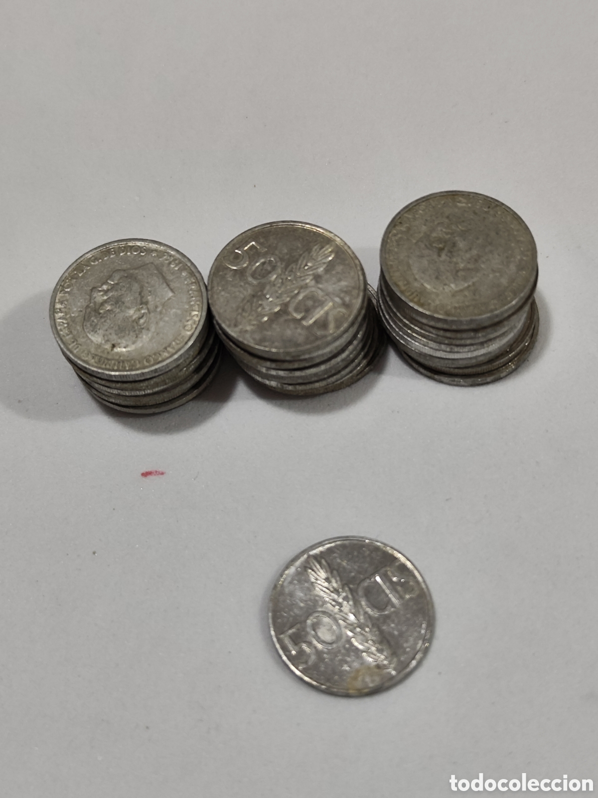 Monedas con errores: MONEDAS ESPA&Ntilde;A LOTE franco y j.carlos - Foto 7