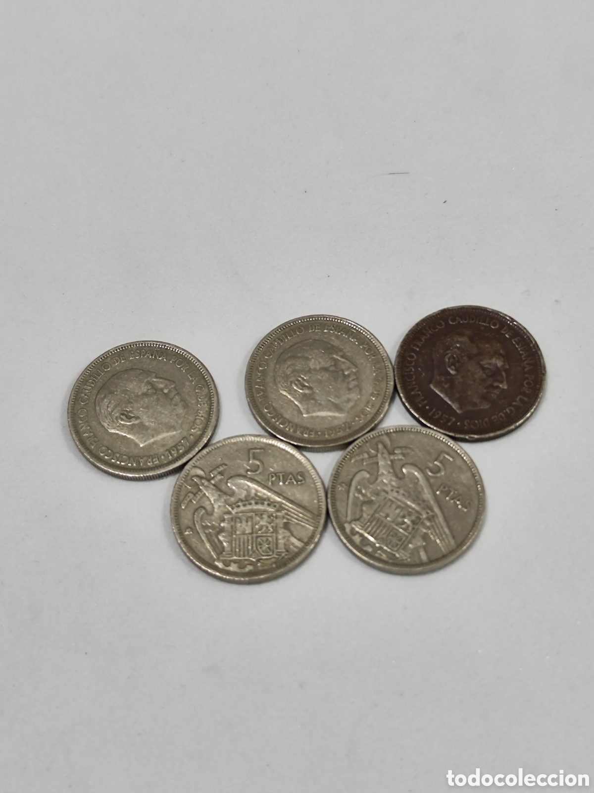 Monedas con errores: MONEDAS ESPA&Ntilde;A LOTE franco y j.carlos - Foto 10