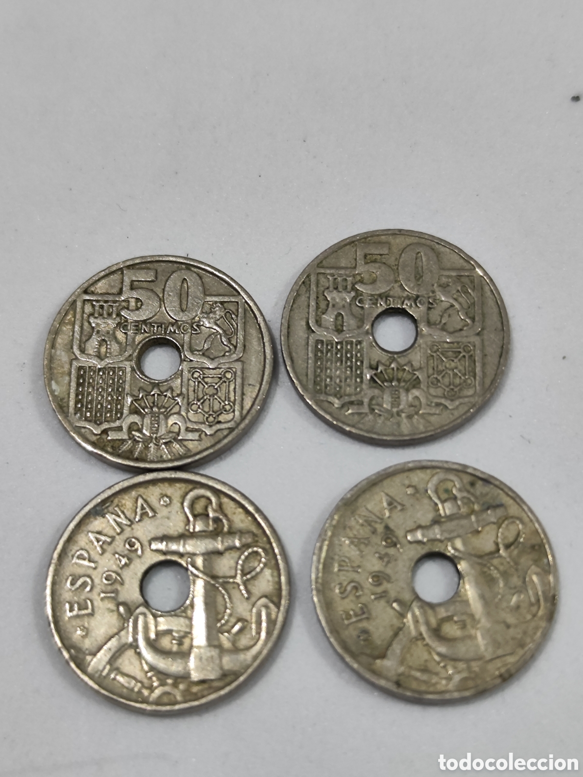 Monedas con errores: MONEDAS ESPA&Ntilde;A LOTE franco y j.carlos - Foto 12