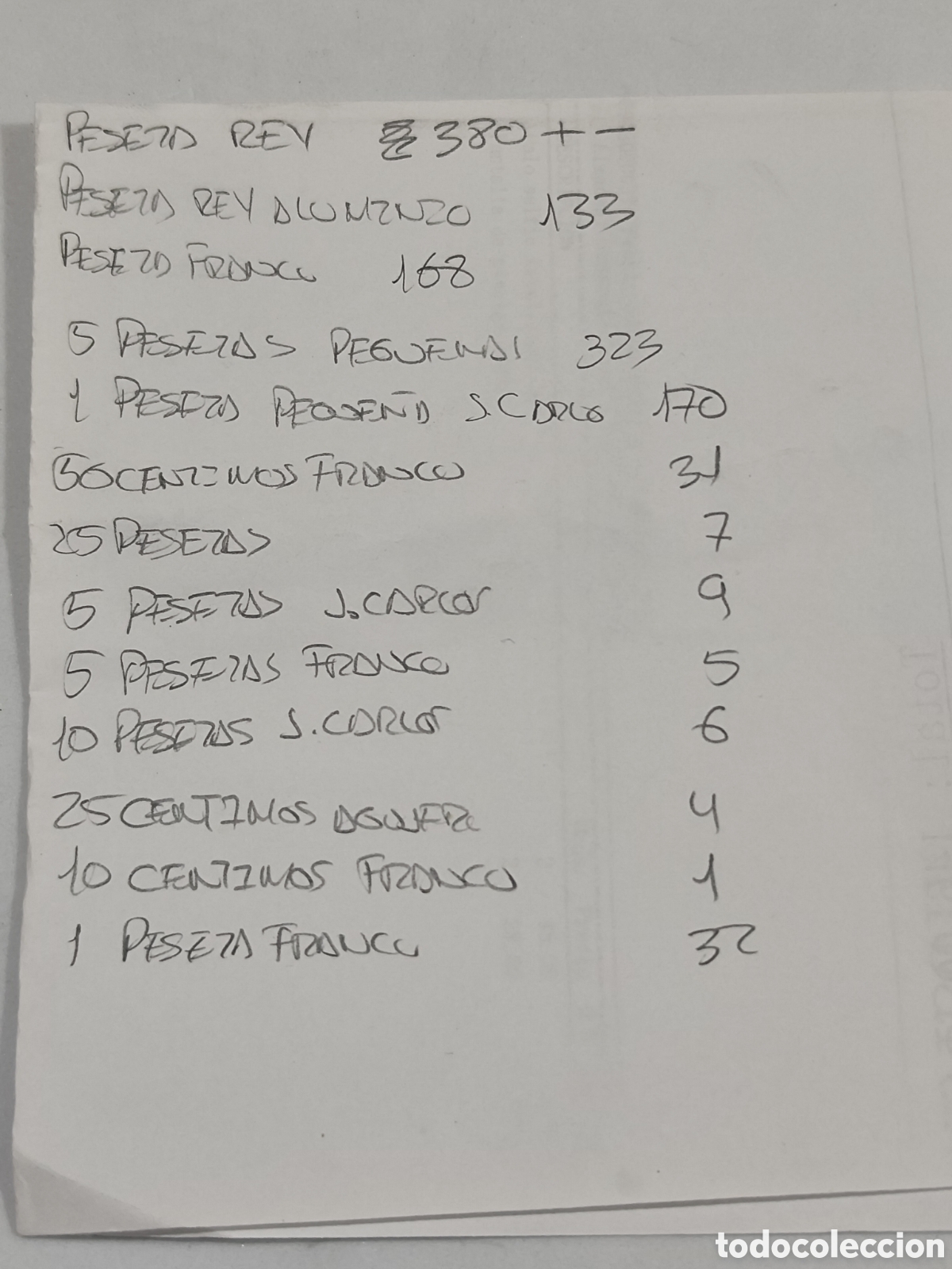 Monedas con errores: MONEDAS ESPA&Ntilde;A LOTE franco y j.carlos - Foto 17