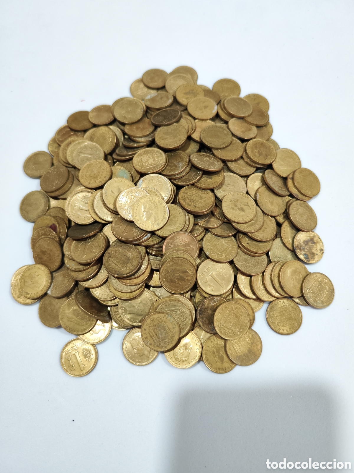Monedas con errores: MONEDAS ESPA&Ntilde;A LOTE franco y j.carlos - Foto 1