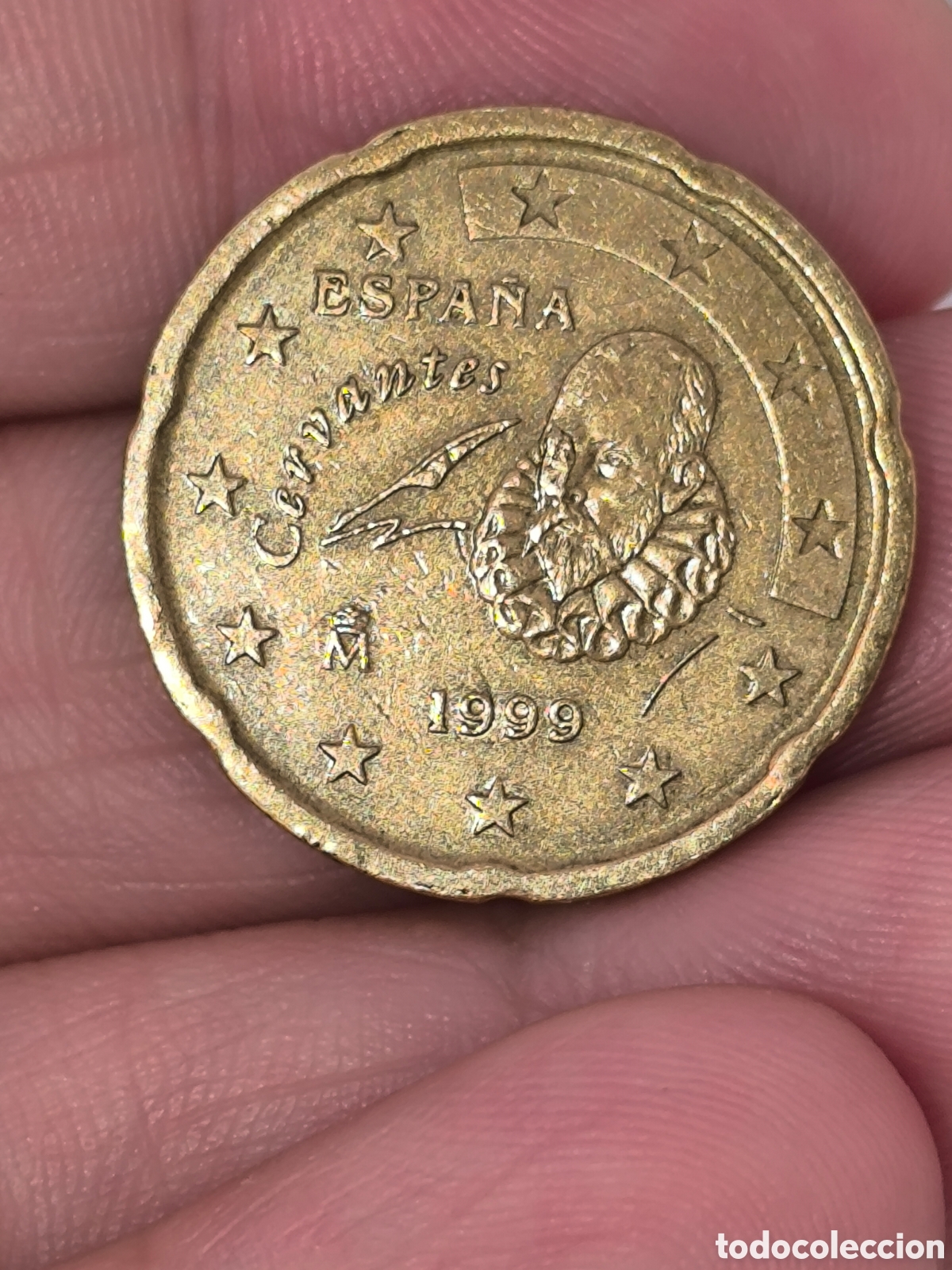 Monedas con errores: Moneda error 1999 Cervantes - Foto 6