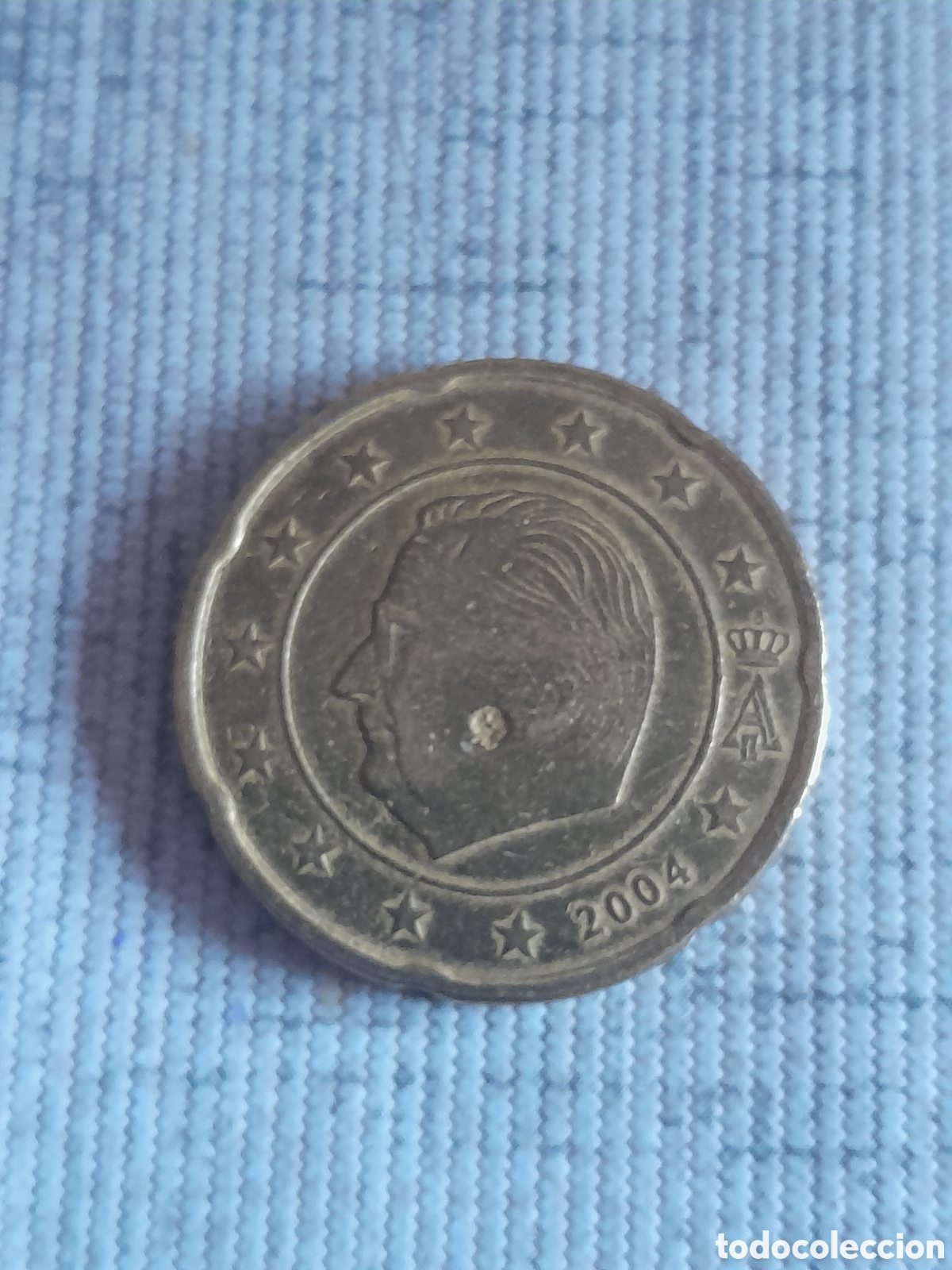 Monedas con errores: Moneda 20centimos 2003 - Foto 2