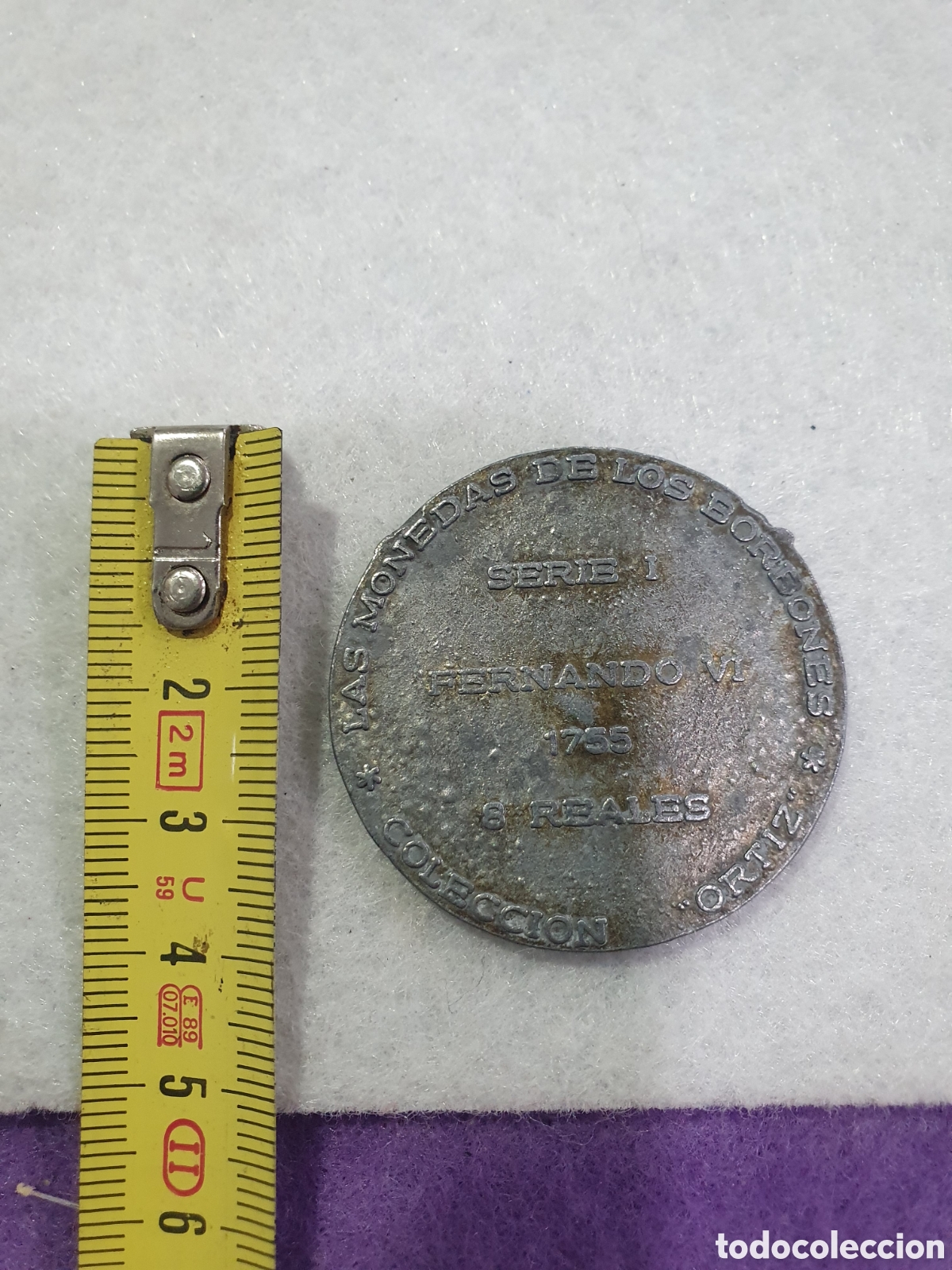 Monedas con errores: Columnario Colecci&oacute;n Ortiz. (L8) - Foto 2