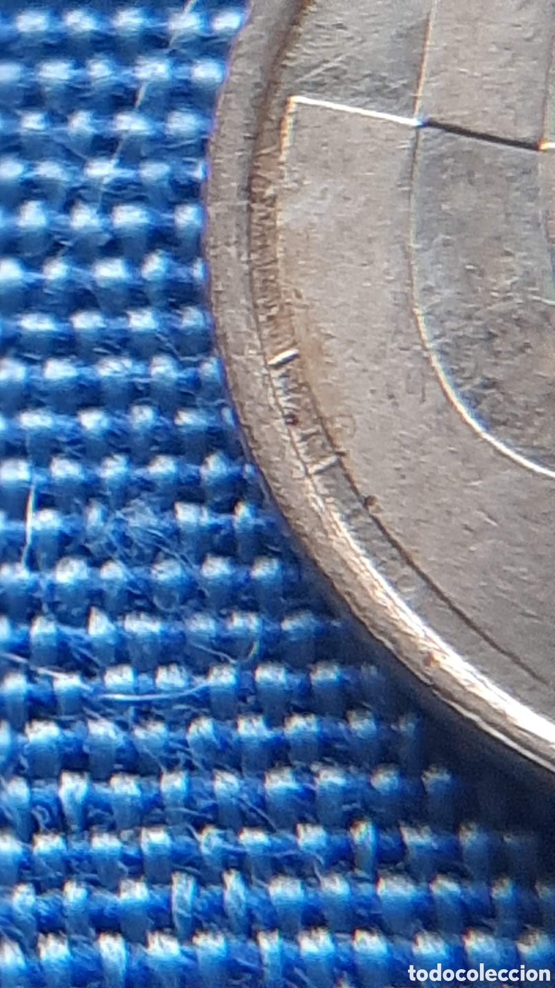 Monedas con errores: (ESPA&Ntilde;A-ERROR)(2001) 5 PESETAS EXCESO DE METAL O VARIANTE - Foto 2