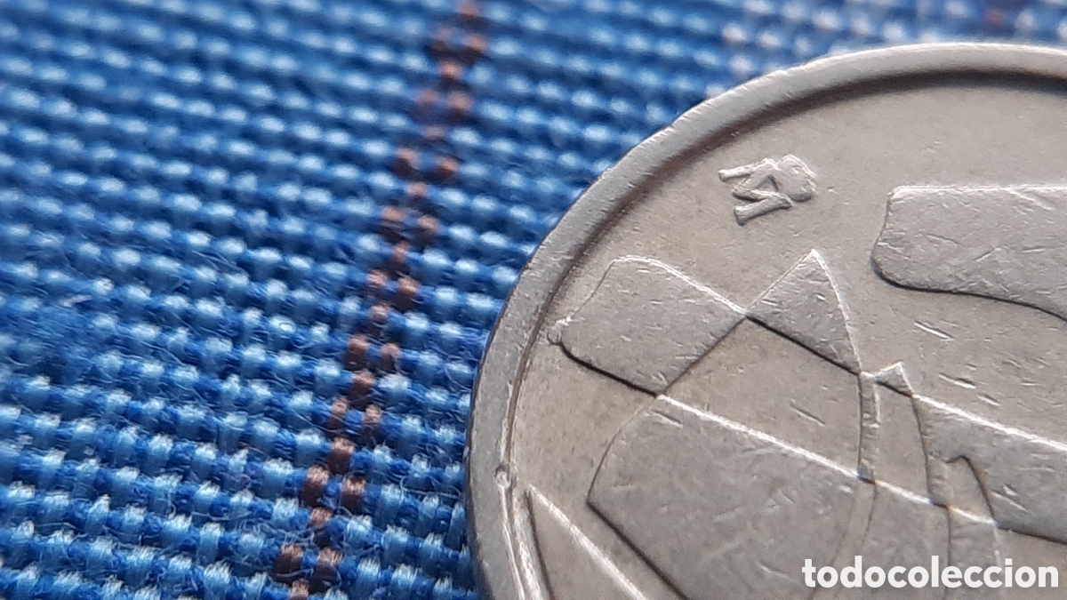Monedas con errores: (ESPA&Ntilde;A-ERROR)(1992) 5 PESETAS EXCESO DE METAL - Foto 4
