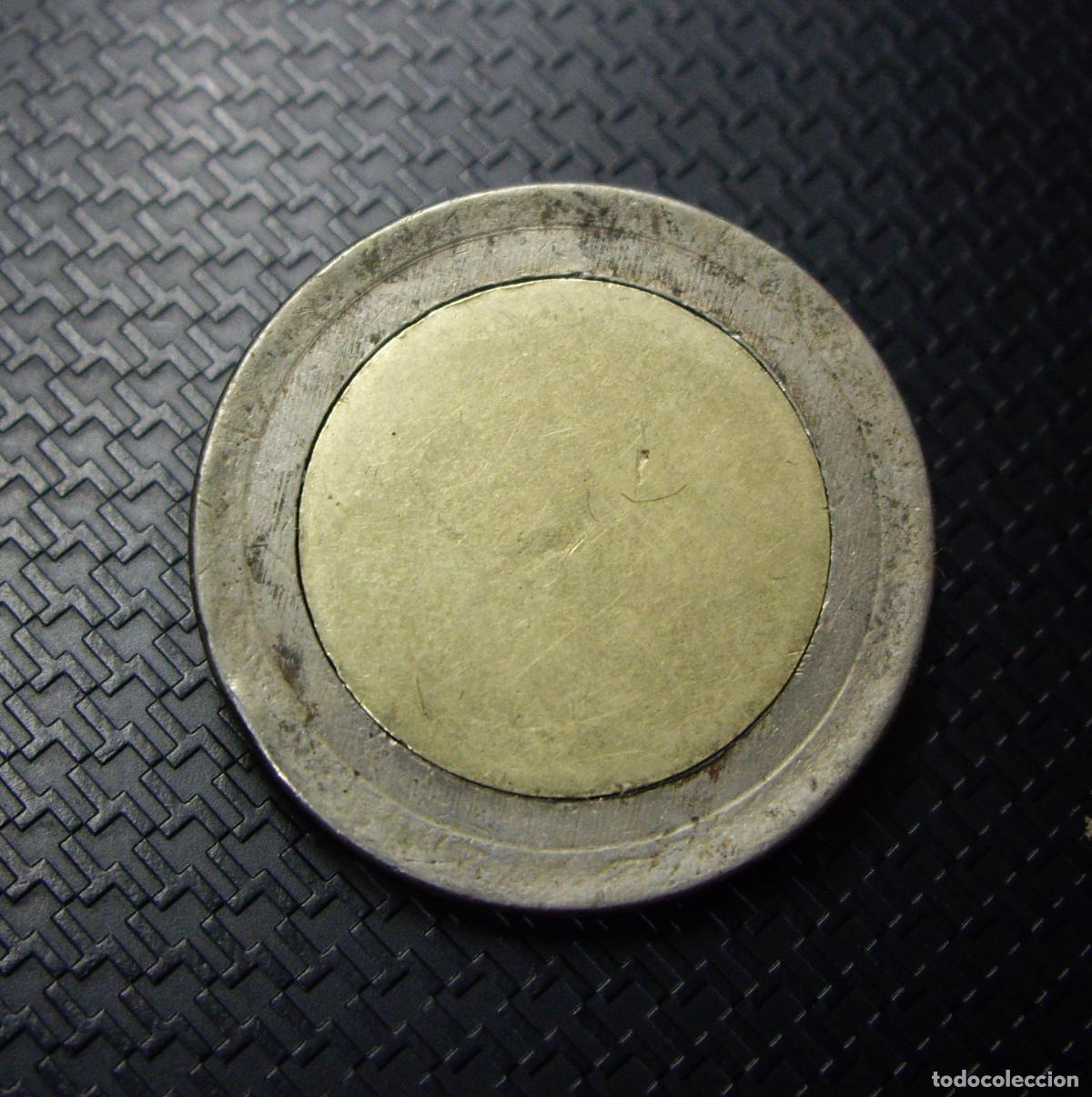 Monedas con errores: ERROR - COSPEL SIN ACU&Ntilde;AR DE 2 EUROS - CANTO ACU&Ntilde;ADO - Foto 1