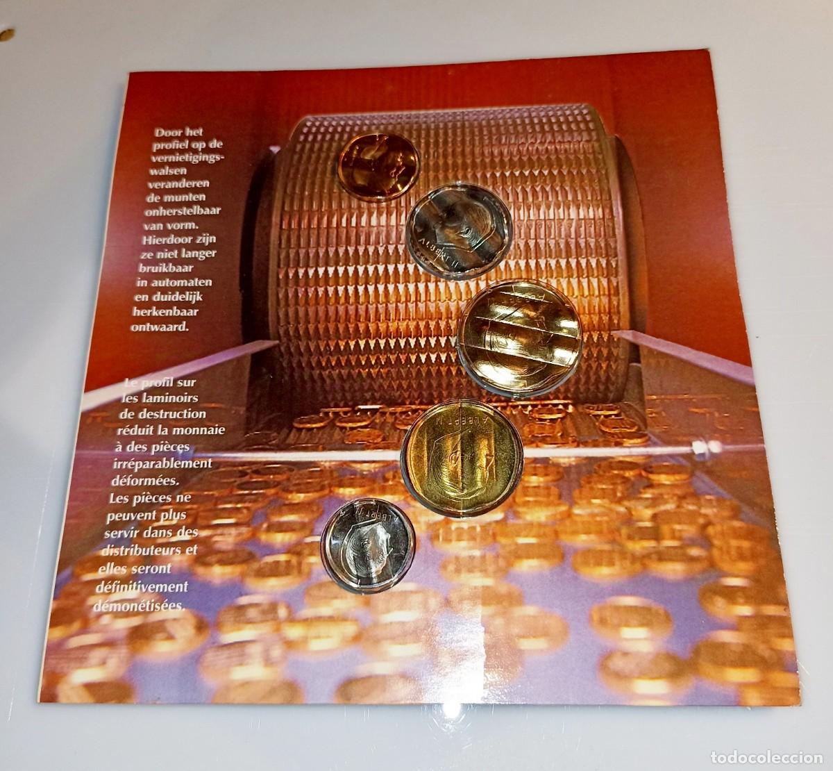 Monedas con errores: MONEDAS DE BELGICA - DESMONETIZADAS - Foto 4