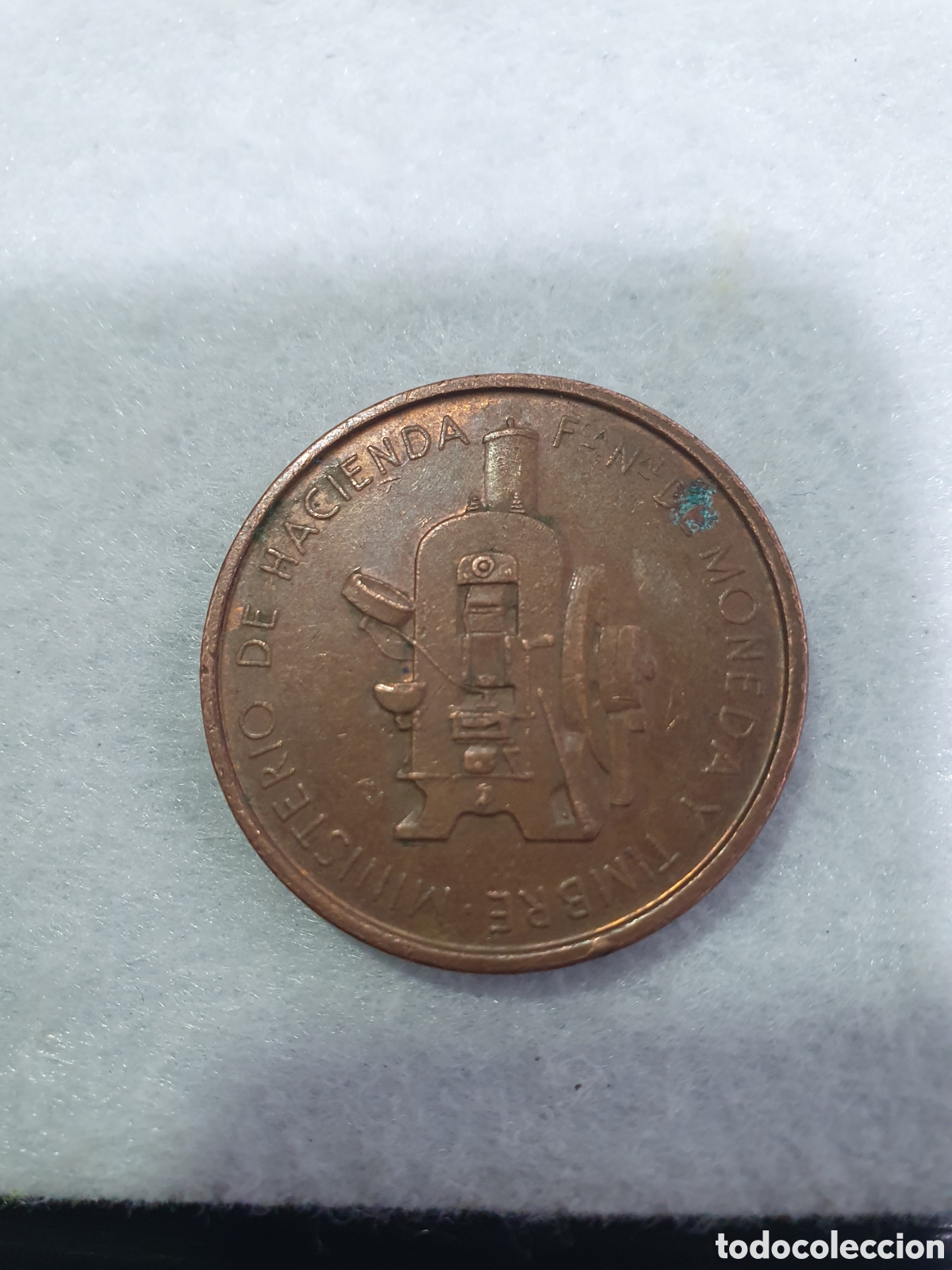 Monedas con errores: Medalla Juvenalia 1981. Casa de la Moneda. (L100F) - Foto 2