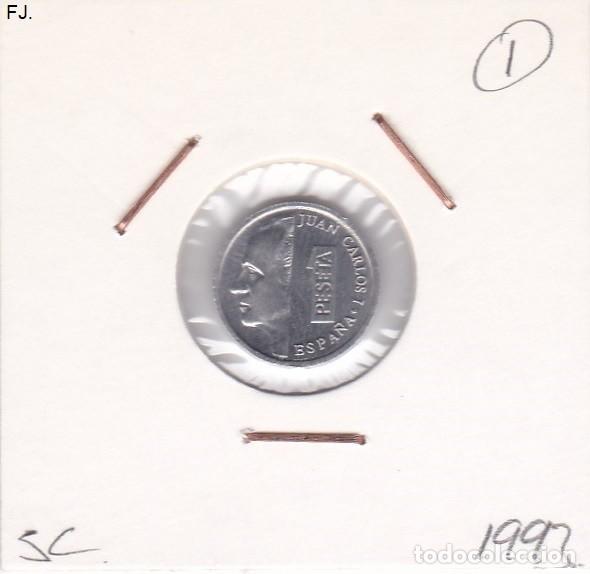 Monedas con errores: Moneda 1 Pta 1993 J Carlos. Error, Descentrada. S/C. - Foto 1