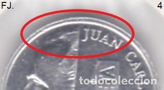 Monedas con errores: Moneda 1 Pta 1993 J Carlos. Error, Listel Labiado. Anv Ebc. - Foto 3