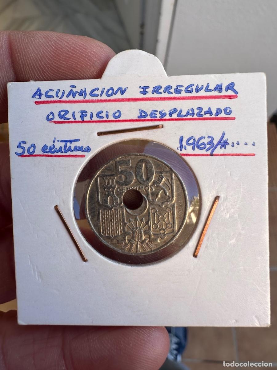 Monedas con errores: Moneda del estado espa&ntilde;ol con error, descripci&oacute;n en las fotograf&iacute;as - Foto 1