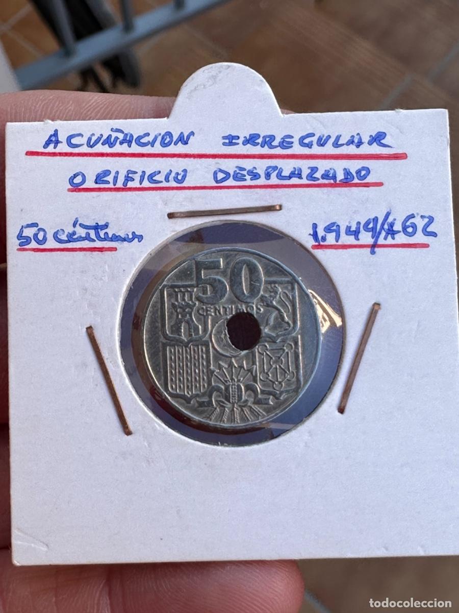 Monedas con errores: Moneda del estado espa&ntilde;ol con error, descripci&oacute;n en las fotograf&iacute;as - Foto 1